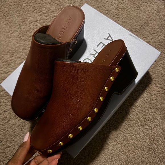 Aerosoles Cheryl In Brown Leather | size 8.5 - Picture 4 of 7